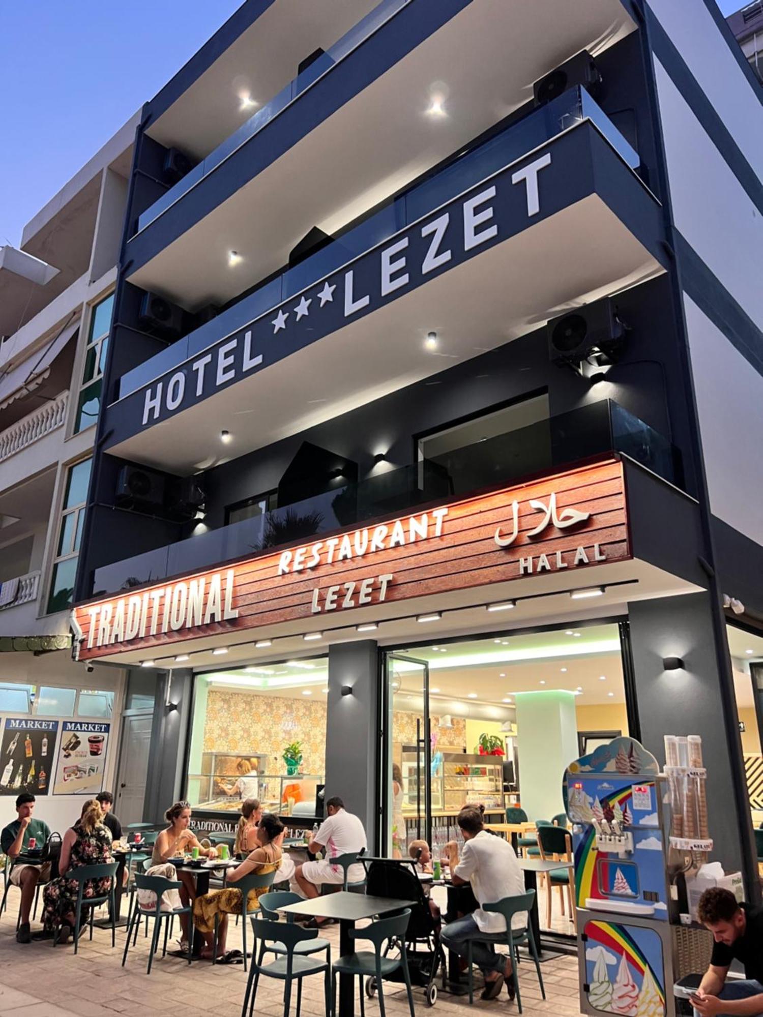 Lezet Hotel Sarande Exterior photo