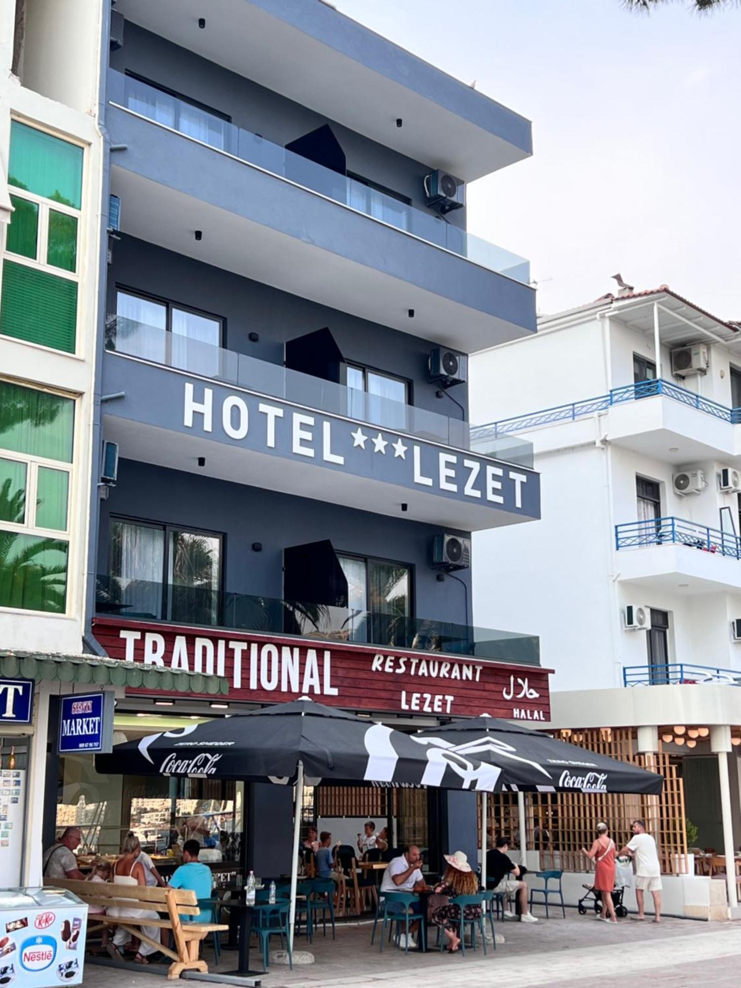 Lezet Hotel Sarande Exterior photo