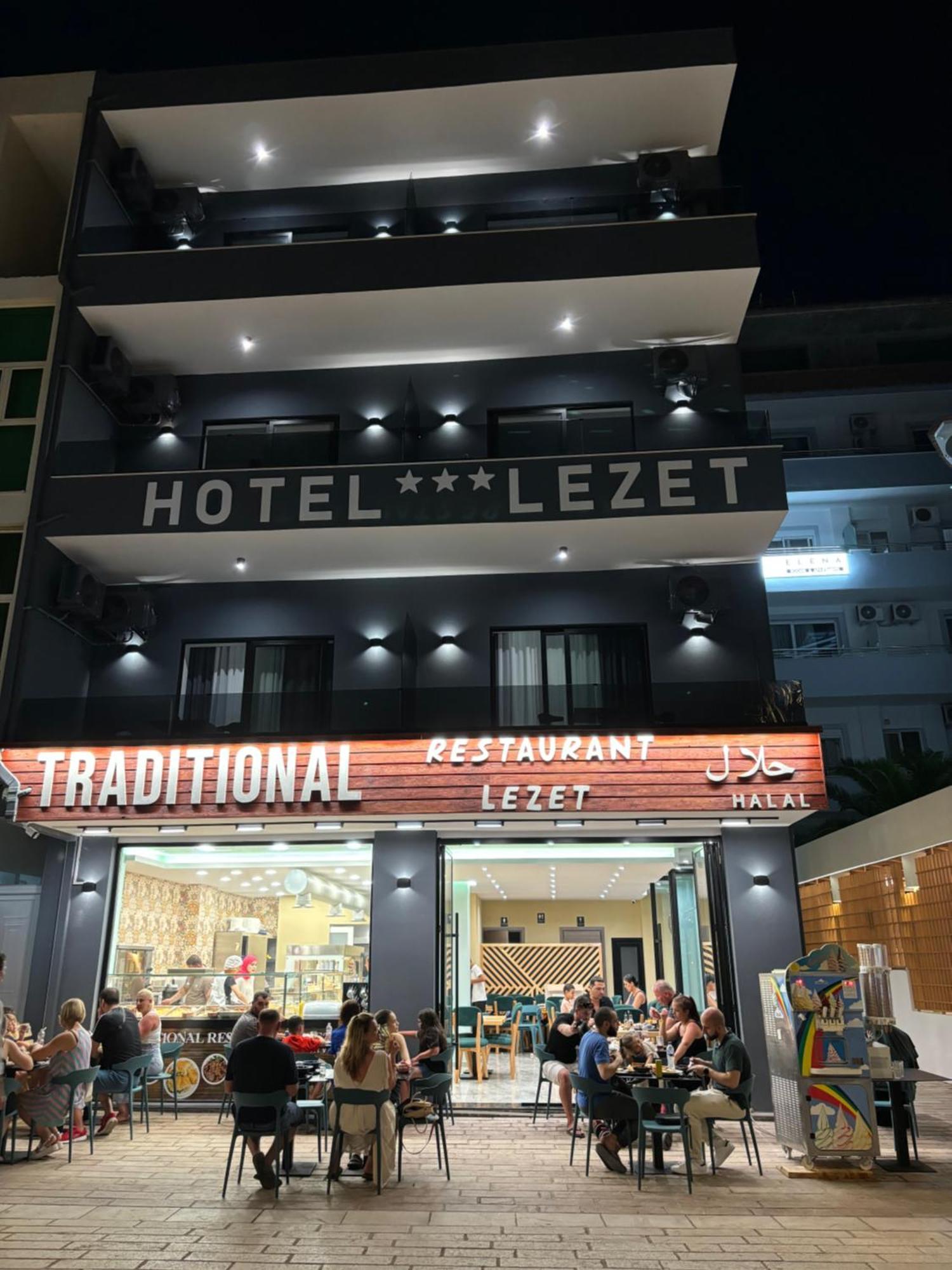 Lezet Hotel Sarande Exterior photo